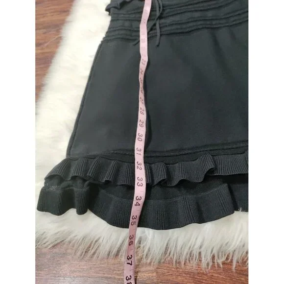 NWT For Love and Lemons Knitz Black knit dress With Sheer Accents S - Picture 15 of 15